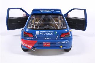 Peugeot 306 Maxi #2 Jaime Azcona / Julius Billmaier Rally de Aviles 1997 S1808309 Solido 1:18 Metallmodell